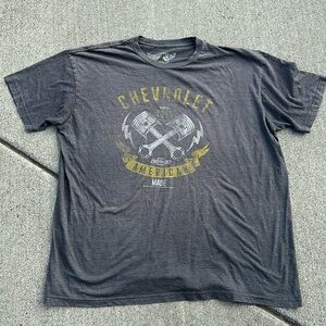 Chevy “American Made” Men’s Lightweight tee. Gray size XXL.